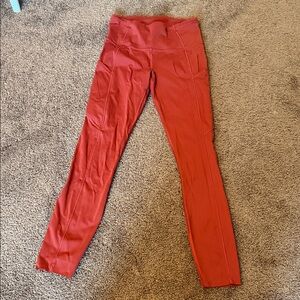 Women’s Red Leggings